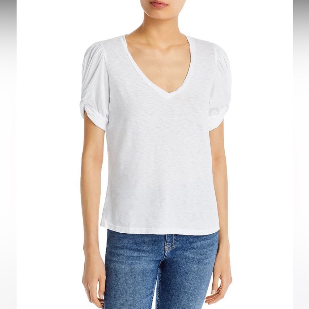 SUNDRY White Short Sleeve Tee S